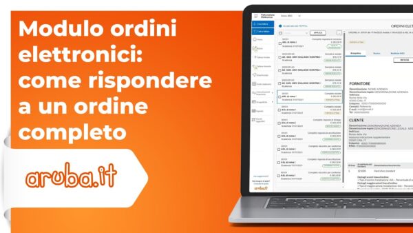 Modulo ordini elettronici per NSO